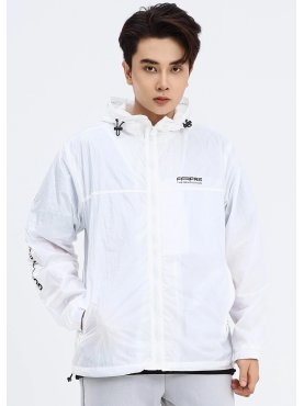 Áo khoác gió màu trắng - MÃ 03