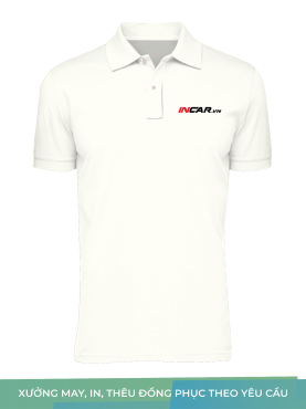 công sở polo màu trắng