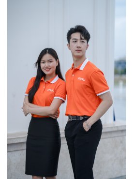 Áo phông đồng phục Summer Basic: Màu cam