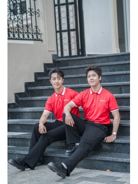 Áo phông đồng phục Summer Basic: Màu đỏ tươi