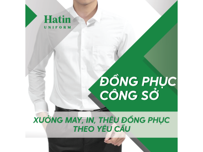 Xưởng may, in, thêu đồng phục Hatin - Đặt áo đồng phục công sở