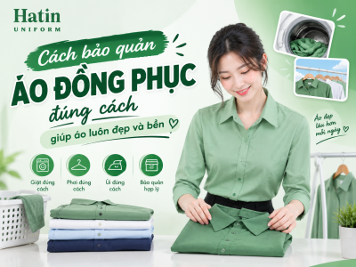 Cách bảo quản áo đồng phục đúng cách giúp áo luôn đẹp và bền