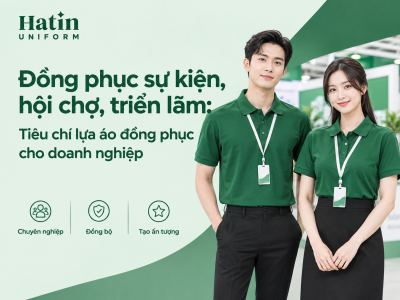 Đồng phục sự kiện, hội chơ, triển lãm: Tiêu chí lựa chọn đồng phục cho doanh nghiệp