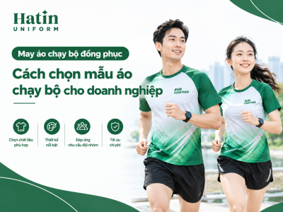 May áo chạy bộ đồng phục: Cách chọn mẫu áo chạy bộ cho doanh nghiệp
