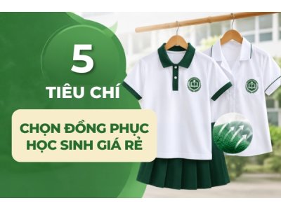 5 Tiêu chí lựa chọn đồng phục học sinh giá rẻ, chất lượng phù hợp với mọi trường học