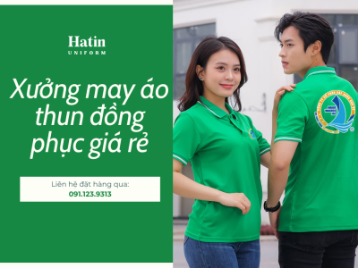 Xưởng may áo thun đồng phục giá rẻ chiết khấu 49k/áo