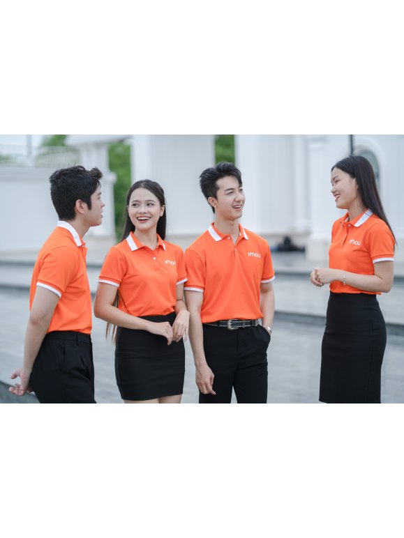 Áo Polo Thời Trang - Cam