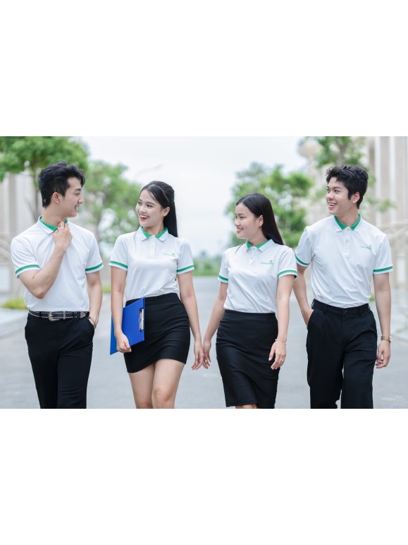 Áo Polo Thời Trang - Trắng